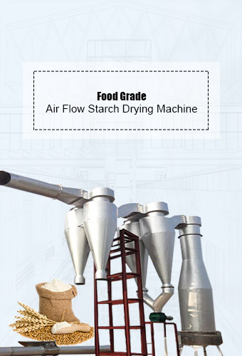 Air Flow Starch Drying Machine