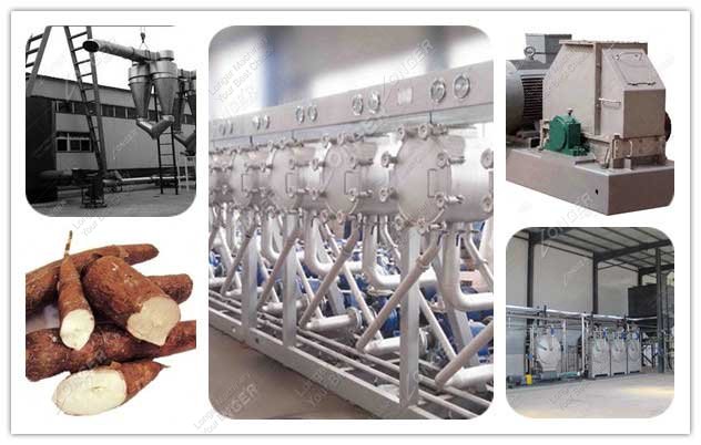 Hot Sale Cassava Starch Processing Line 500kg/h China