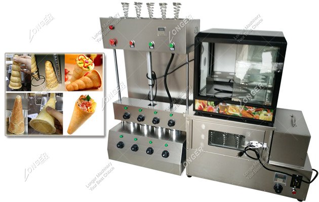 Whole Set Pizza Cone Forming Machine