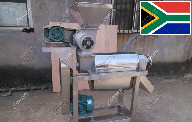 Sold Fruit Juice Making Machine To South Africa