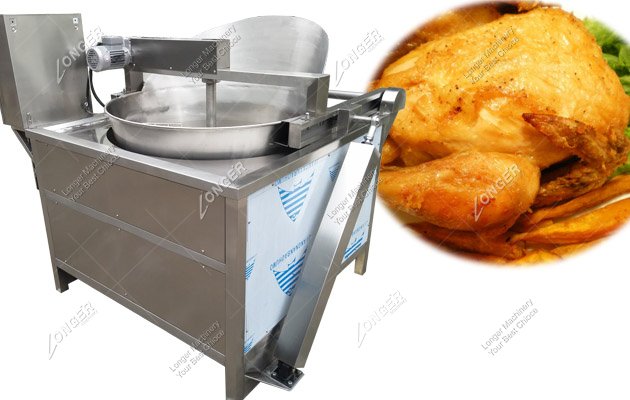 Automatic Chicken Wings Deep Fryer Machine In Electric Heating
