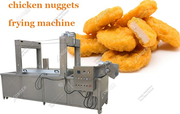 Chicken Nuggets Frying Machine