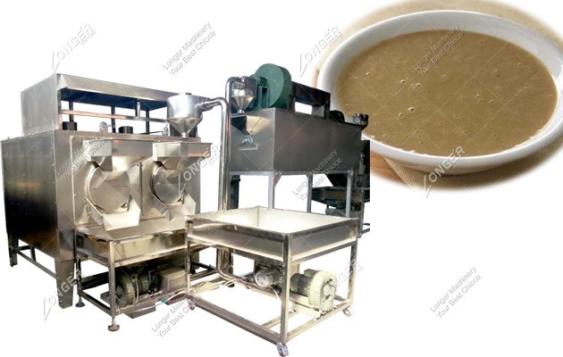 Industrial Sesame Seeds Tahini Butter Production Machine Turkey