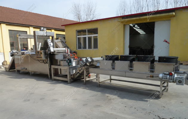 Commercial Fried Peanut Production Line|Peanut Frying Machines