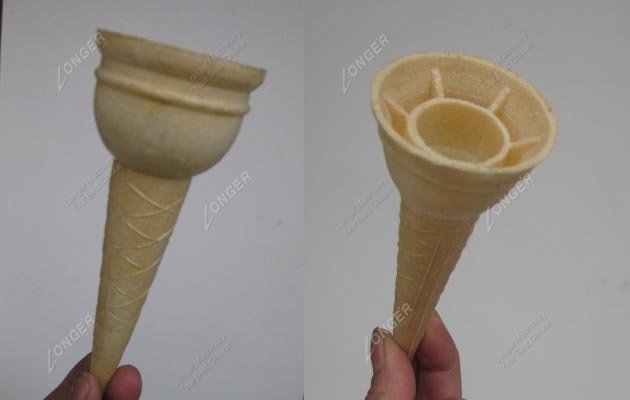 Commercial Ice Cream Cone Manufacturing Machine With 4 Heads
