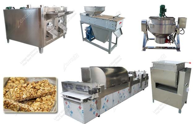 Automatic Peanut Candy Processing Line|Peanut Brittle Production Line 