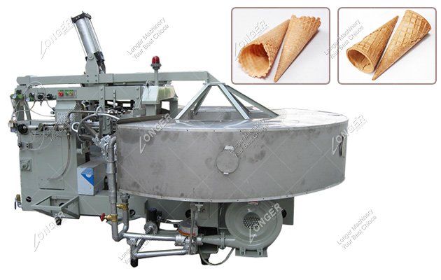 Industrial Rolled Sugar Cone Baking Machine