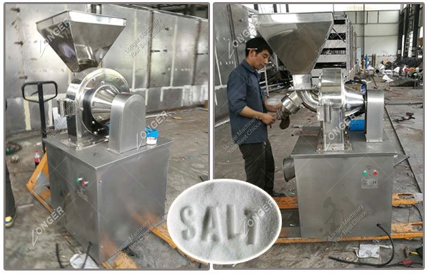 Salt Grinder Machine Sold to Kuwait