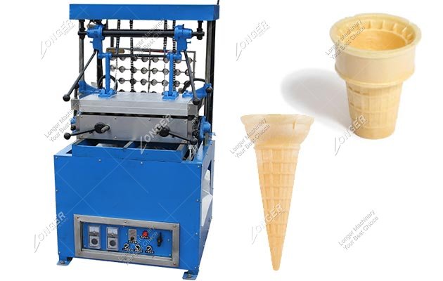 32 Moulds Automatic Wafer Ice Cream Cone Making Machine