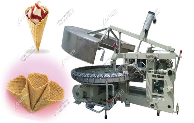 Automatic Crunchy Cone Making Machine for Sale