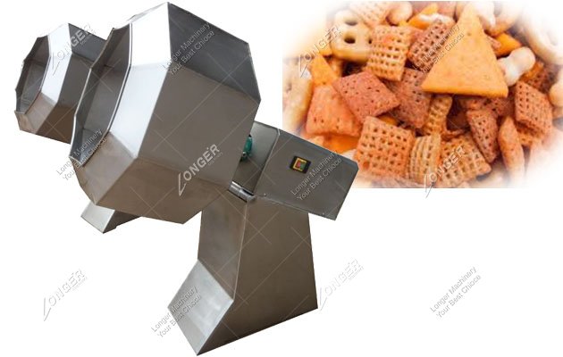 Automatic Chips And Popcorn Flavoring Machine