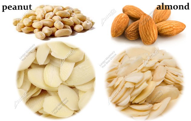nut flakes cutter peanut slicer almond