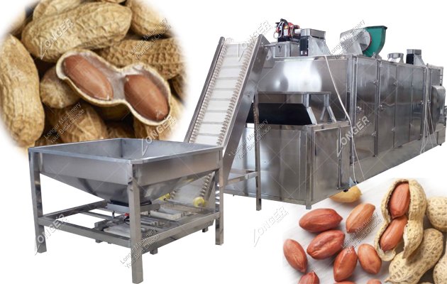 Commercial Belt Type Peanut Roasting Machine Manufacturers