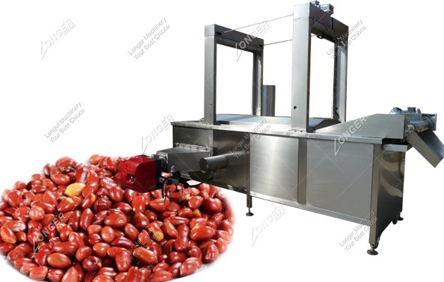 Industrial Groundnut Peanut Frying Machine Line In Nigeria