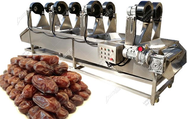 Industrial Palm Dates Washing And Drying Processing Machinery